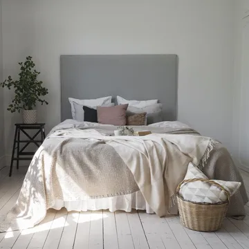 苔藓床盖160x260cm - 米色 - Scandi Living