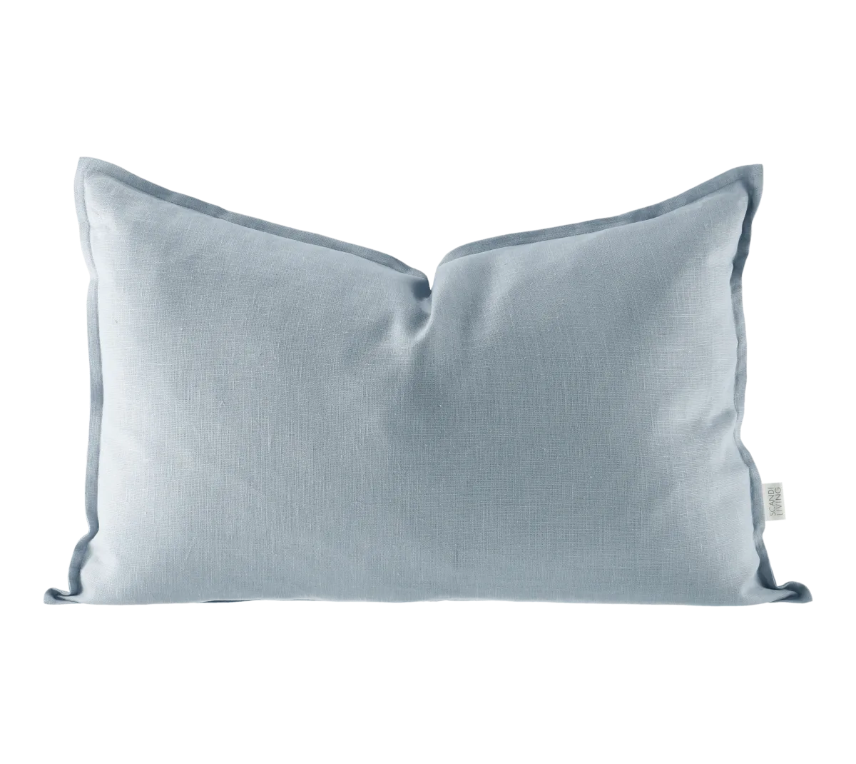 宁静亚麻枕套40x60cm, 天蓝色 Scandi Living