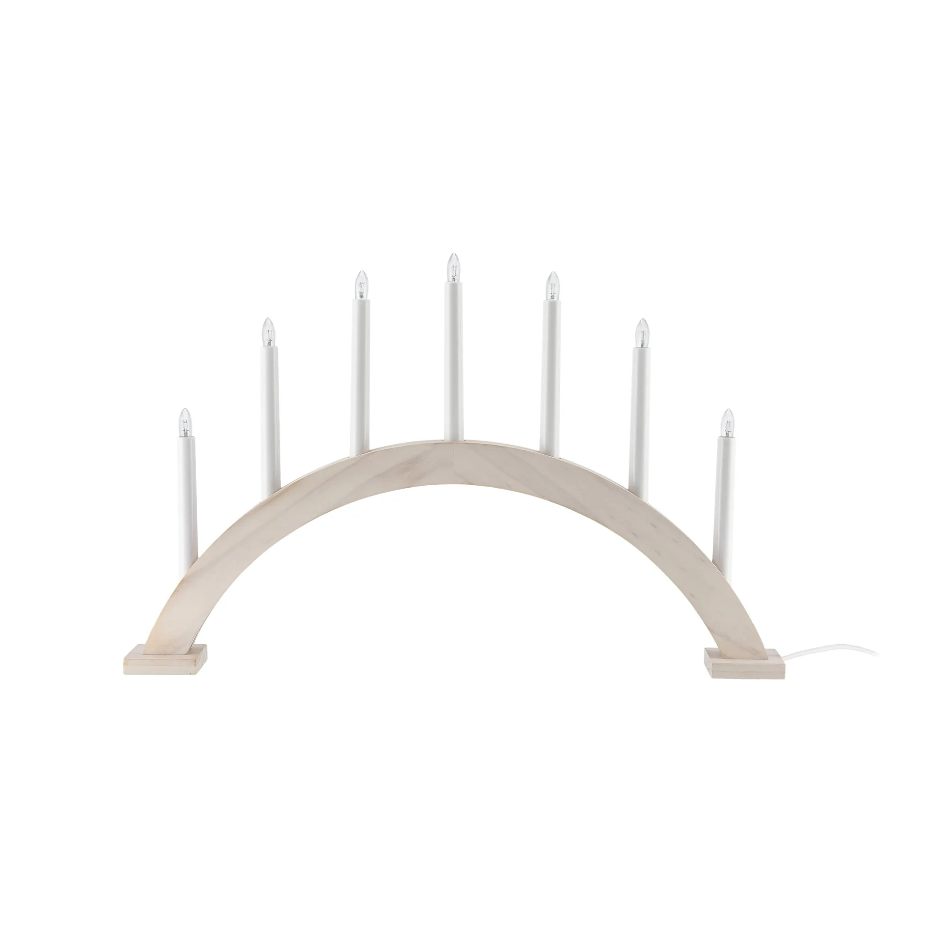 天空降临蜡烛 41 cm, white washed Scandi Living