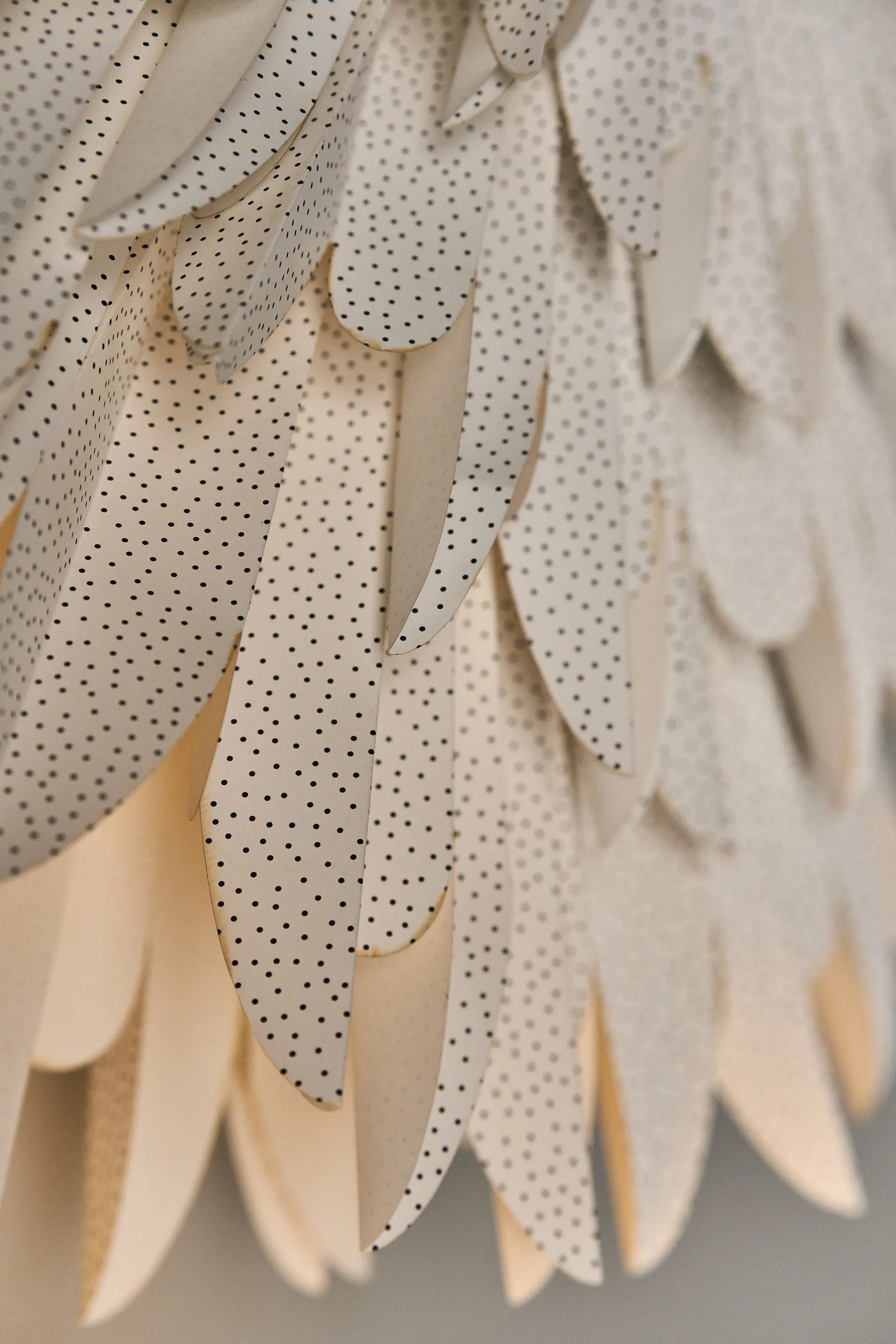 露娜降临星 白底色 斑点装饰 , 60cm Scandi Living