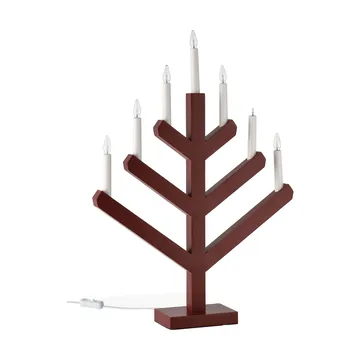 松降临节日蜡烛62cm - 红色 - Scandi Living