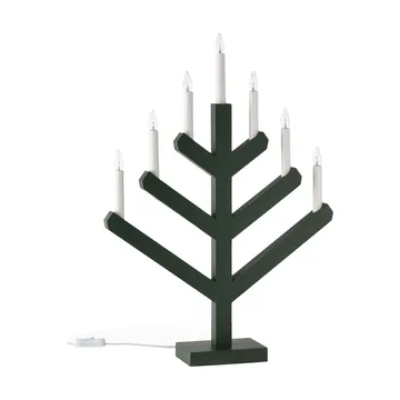 松降临节日蜡烛62cm - 绿色 - Scandi Living
