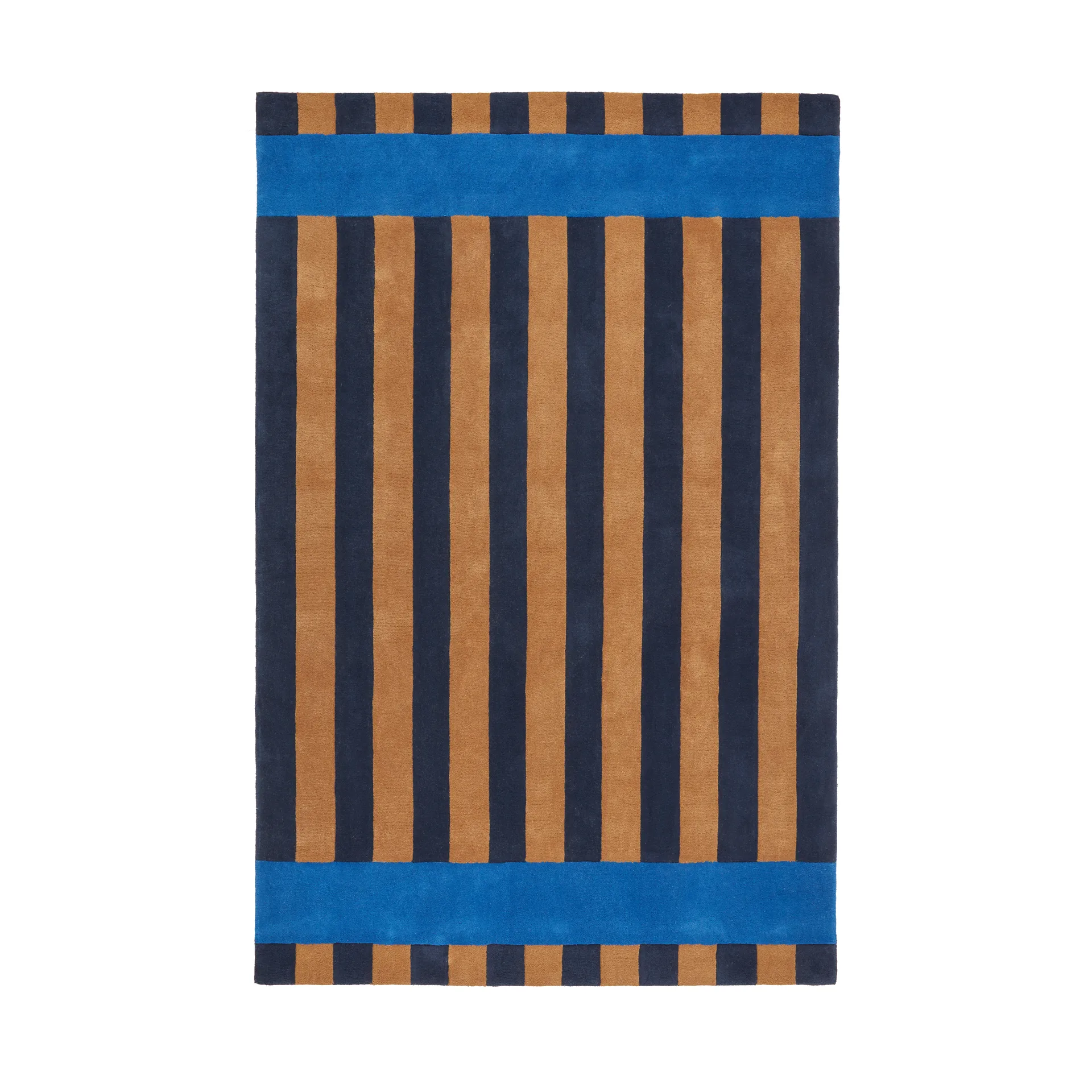 Aisles 羊毛 地毯, 蓝色, 170x240 cm Scandi Living