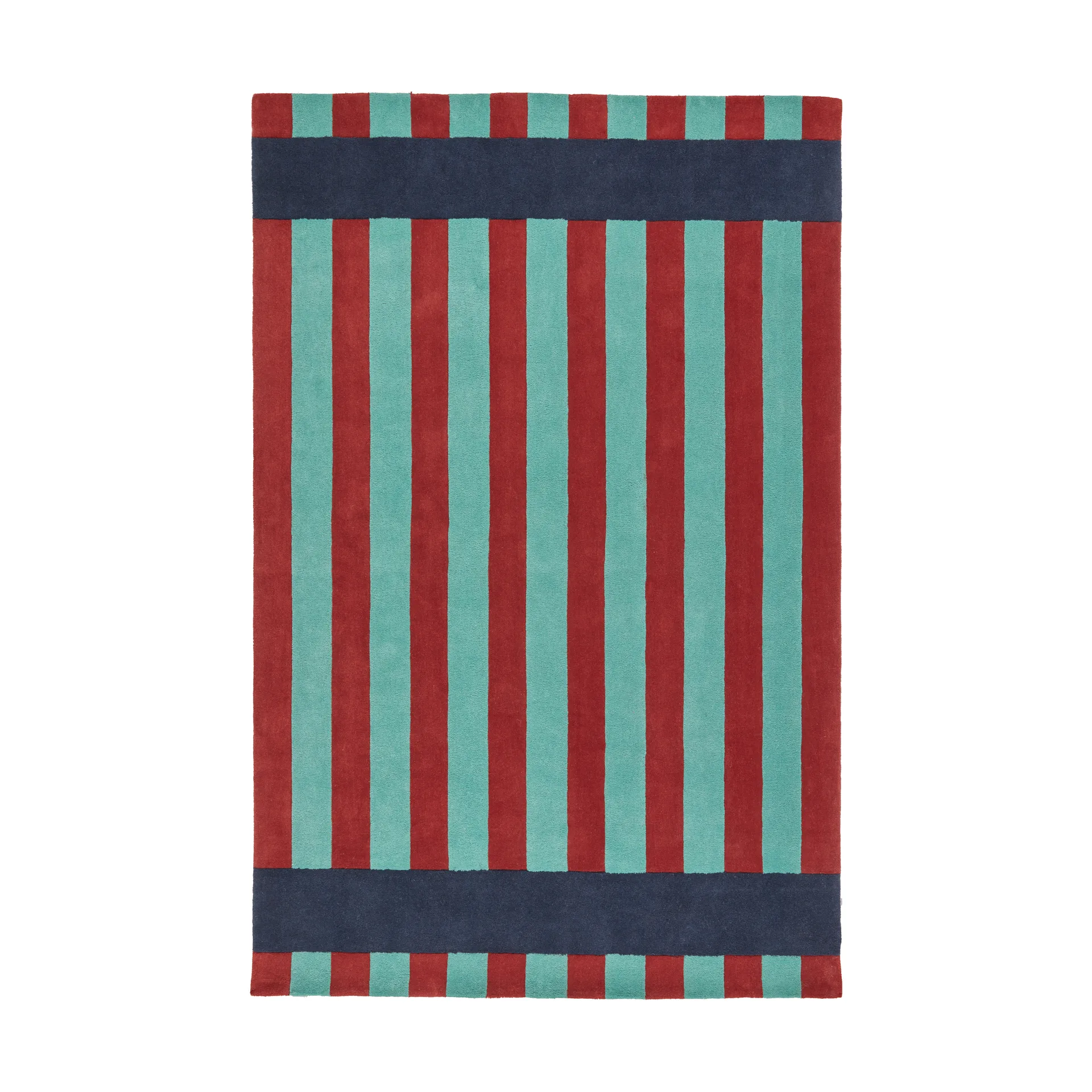 Aisles 羊毛 地毯, 绿色, 170x240 cm Scandi Living