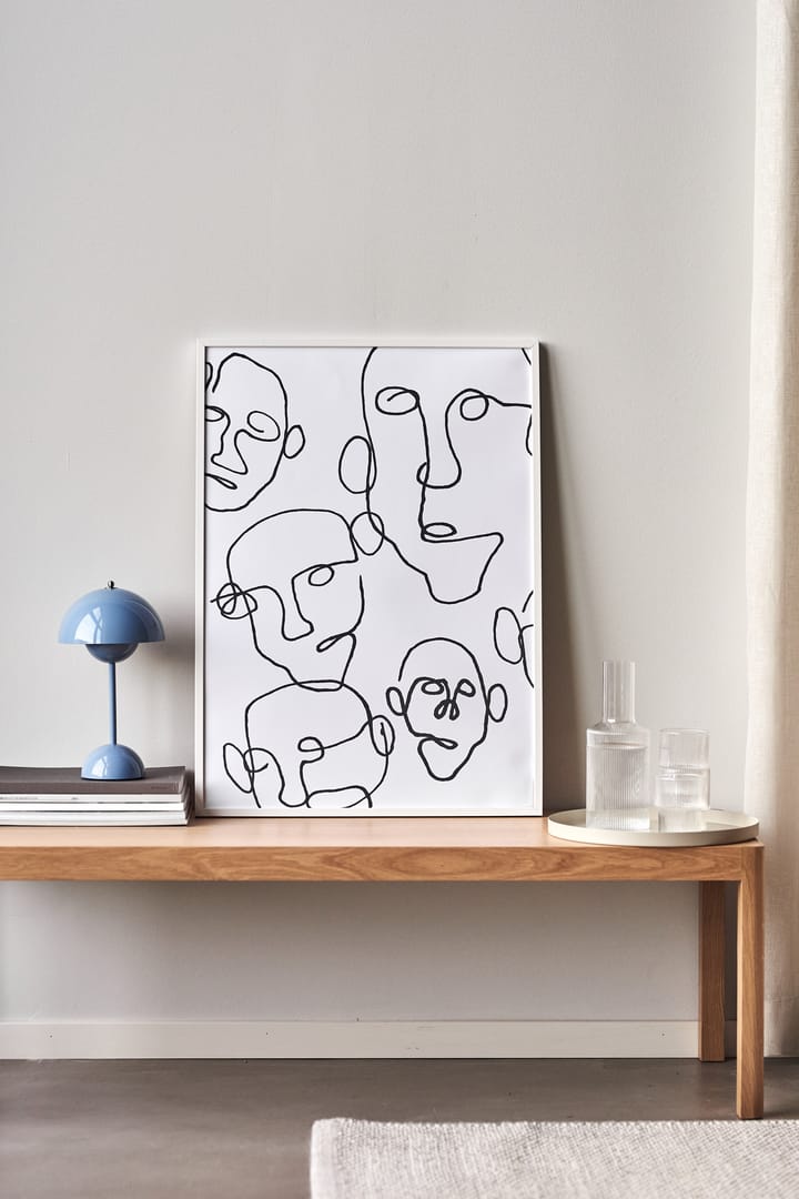 Audience 海报 black, 30x40 cm Scandi Living