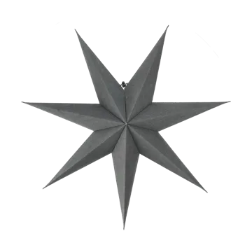 Bare advent star blue - 60cm - Scandi Living
