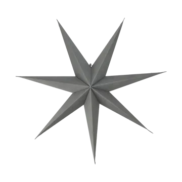 Bare advent star blue - 80cm - Scandi Living