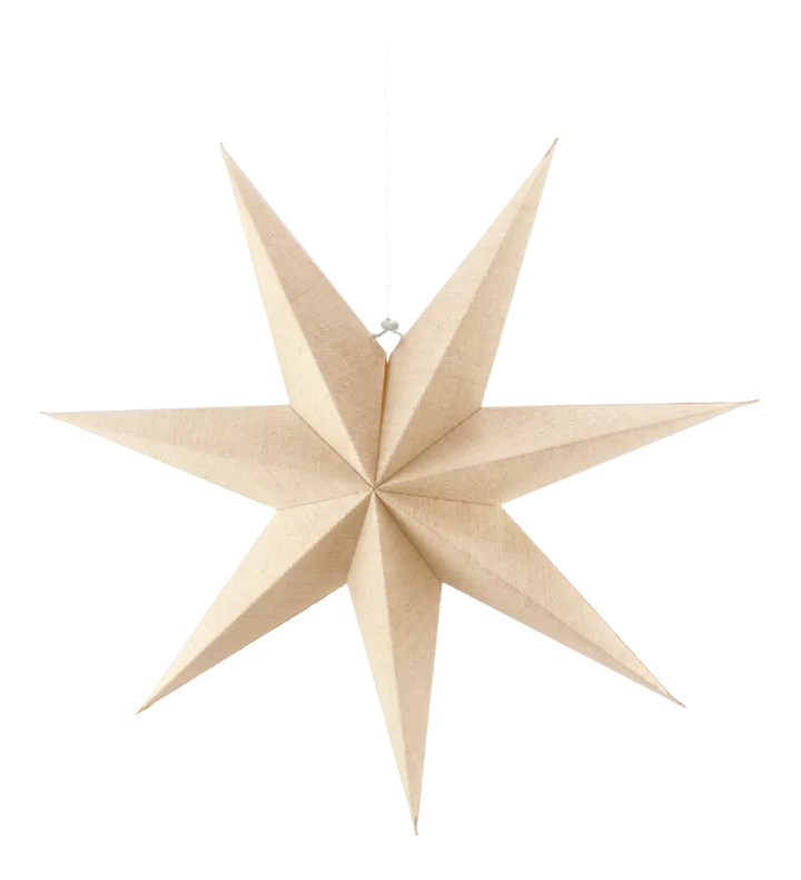 Bare advent star nature - 60cm - Scandi Living