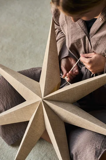 Bare advent star nature - 80cm - Scandi Living