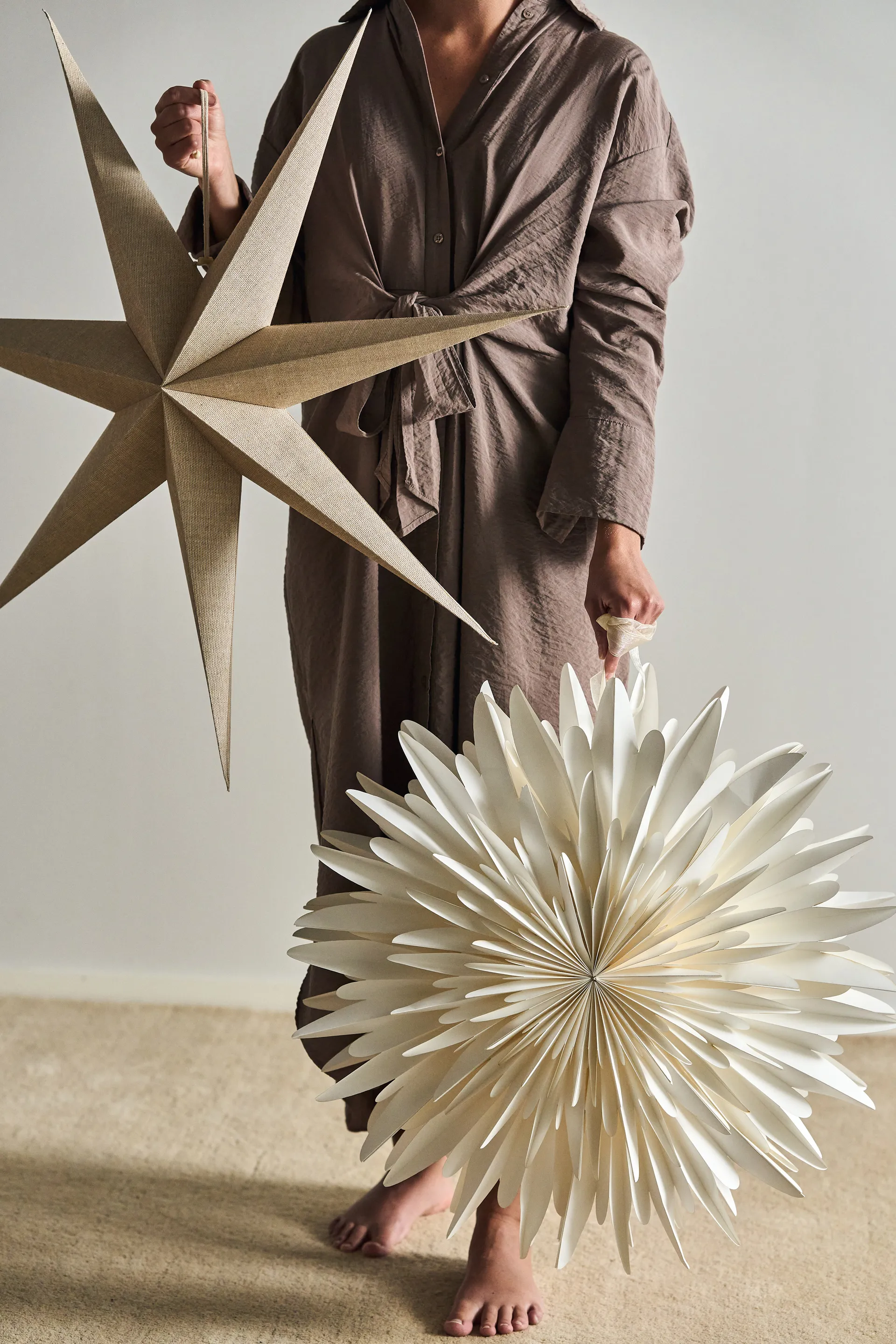 Bare advent star nature, 80cm Scandi Living