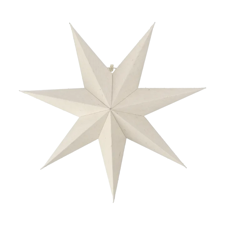 Bare advent star white - 45cm - Scandi Living
