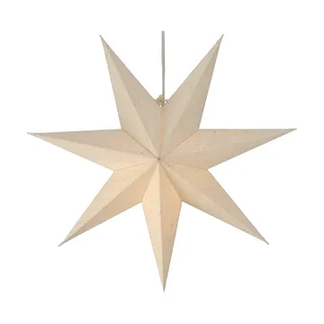 Bare advent star white - 45cm - Scandi Living