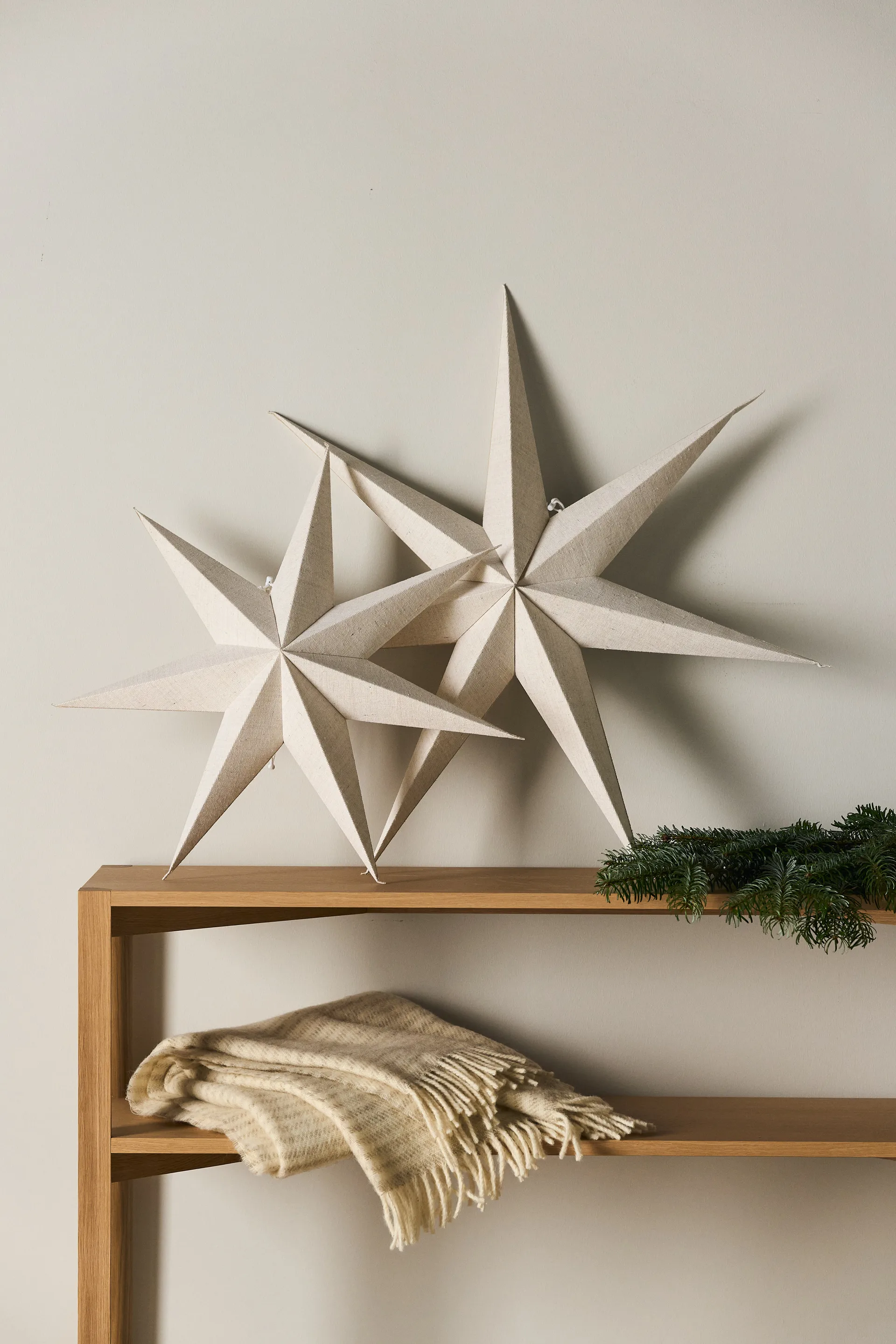 Bare advent star white, 80cm Scandi Living