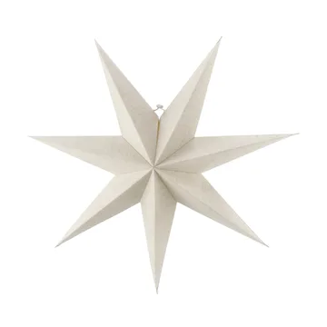 Bare advent star white - 80cm - Scandi Living