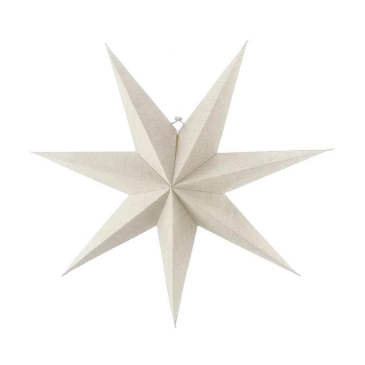 Bare advent star white - 80cm - Scandi Living