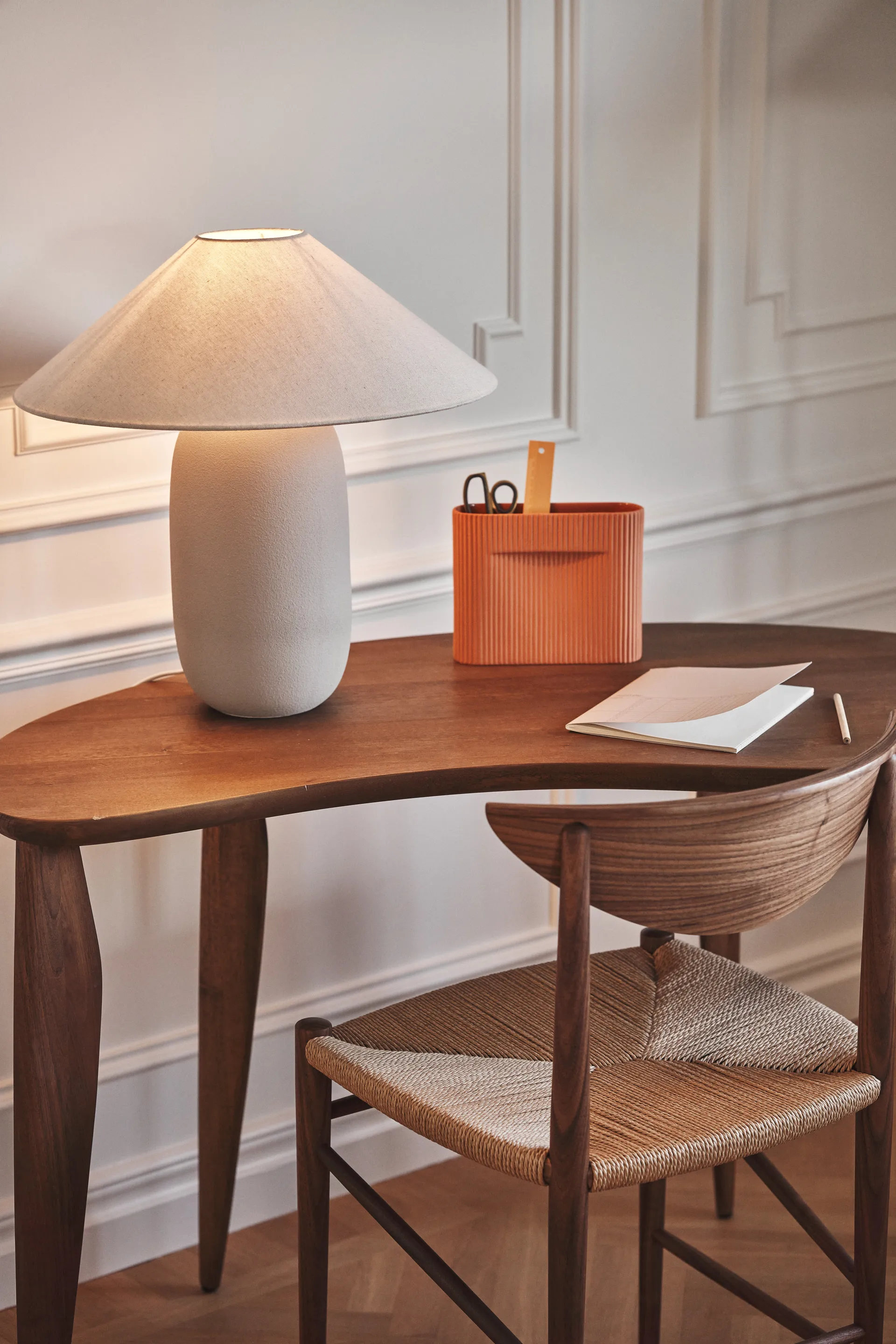 Boulder 台灯 48 cm grey-nature Scandi Living