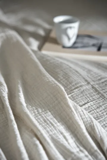 Breeze 毯子  260x260cm - 米白色 - Scandi Living