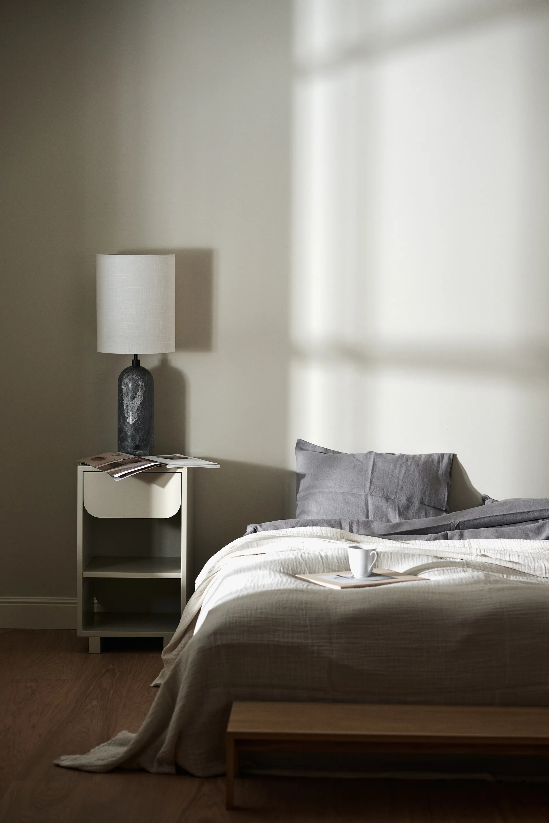 Breeze 毯子  260x260cm, 米白色 Scandi Living