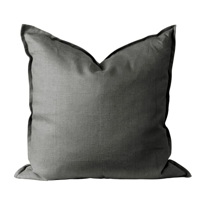 Calm 系列枕头��套（亚麻布） 50x50 cm - 木炭灰 - Scandi Living