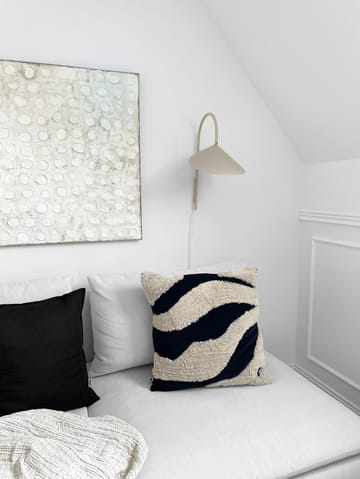 Calm 系列枕头套（亚麻布） 50x50 cm - 炭黑色 - Scandi Living