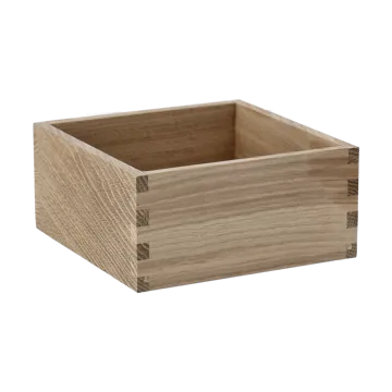Carve 收纳箱 15cm - 橡木 - Scandi Living