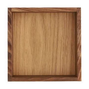 Carve 收纳箱 15cm - 深色染色橡木 - Scandi Living