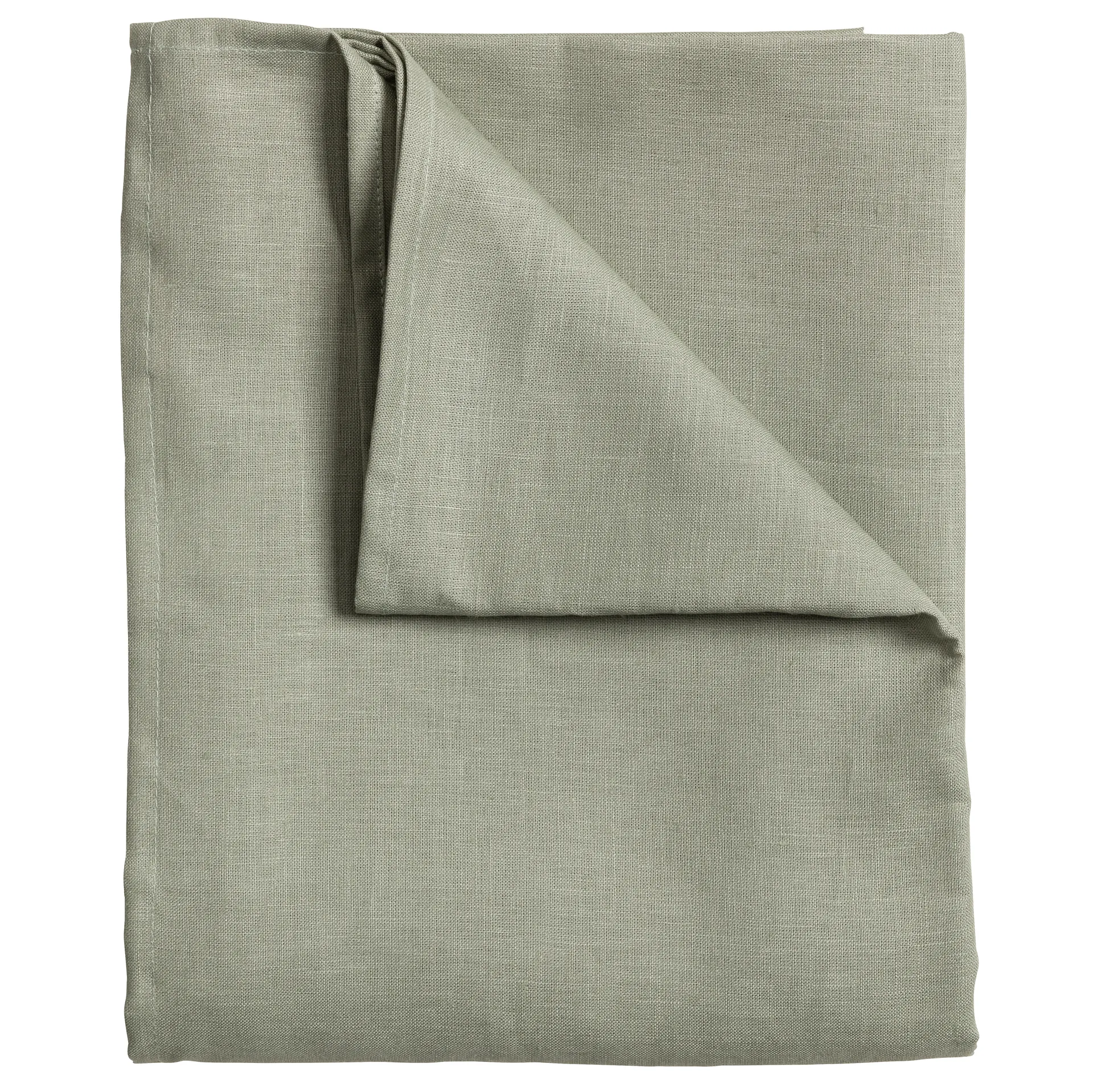 Clean 桌布145x250cm, 灰绿色 Scandi Living