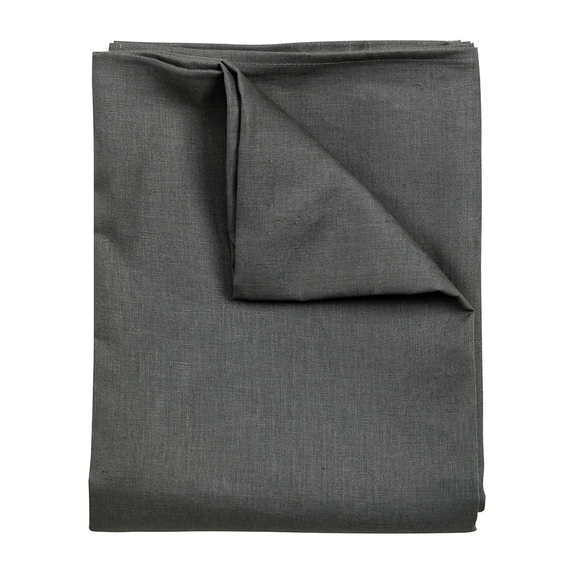 Clean linen table cloth 145x350 cm, Charcoal Scandi Living