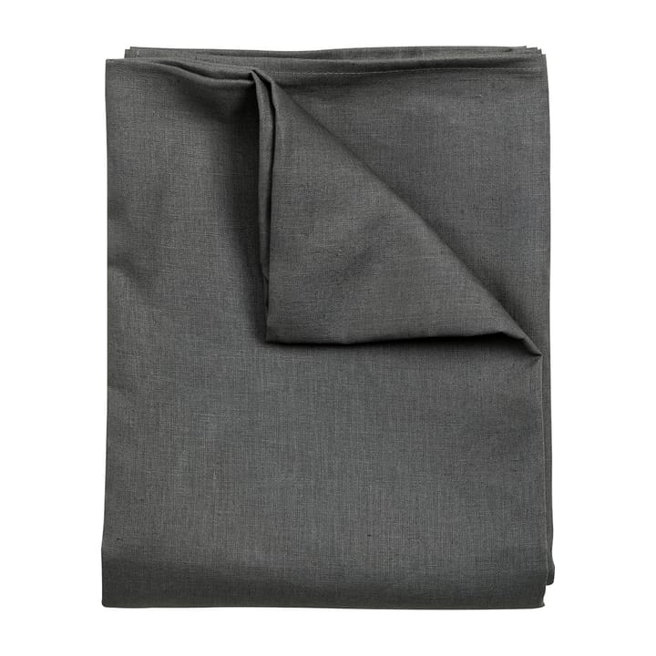 Clean linen table cloth 145x350 cm - Charcoal - Scandi Living