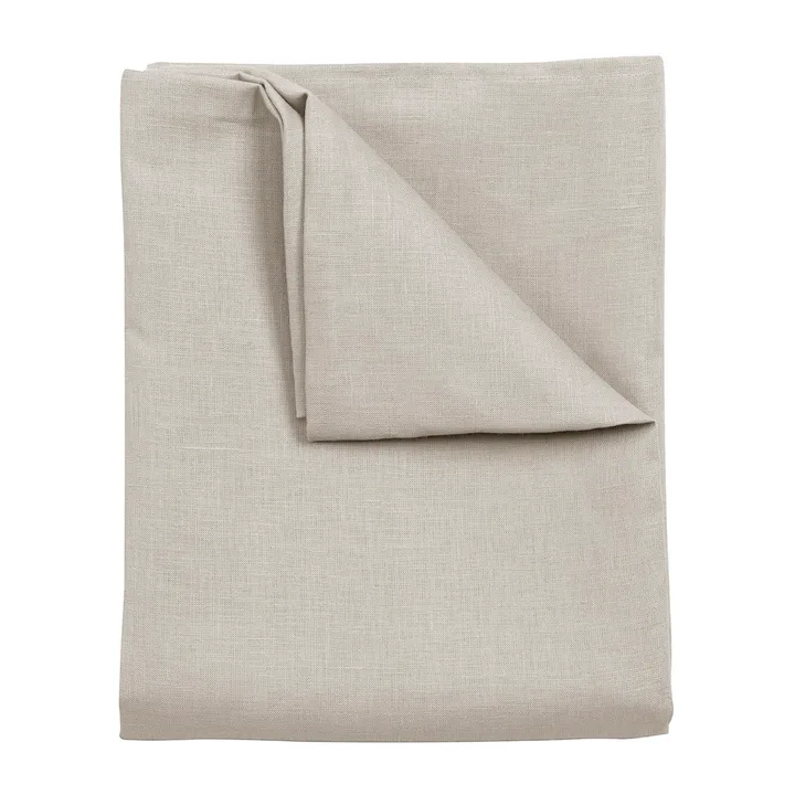 Clean linen table cloth 145x350 cm - 灰褐色 - Scandi Living