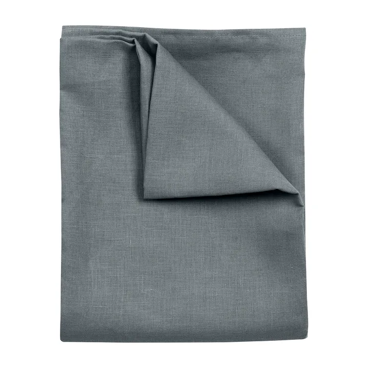 Clean linen table cloth 145x350 cm - 烟蓝色 - Scandi Living