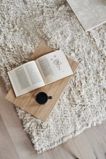 Cozy 羊毛地毯 natural white - 170x240cm - Scandi Living