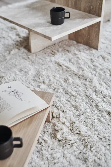 Cozy 羊毛地毯 natural white - 170x240cm - Scandi Living
