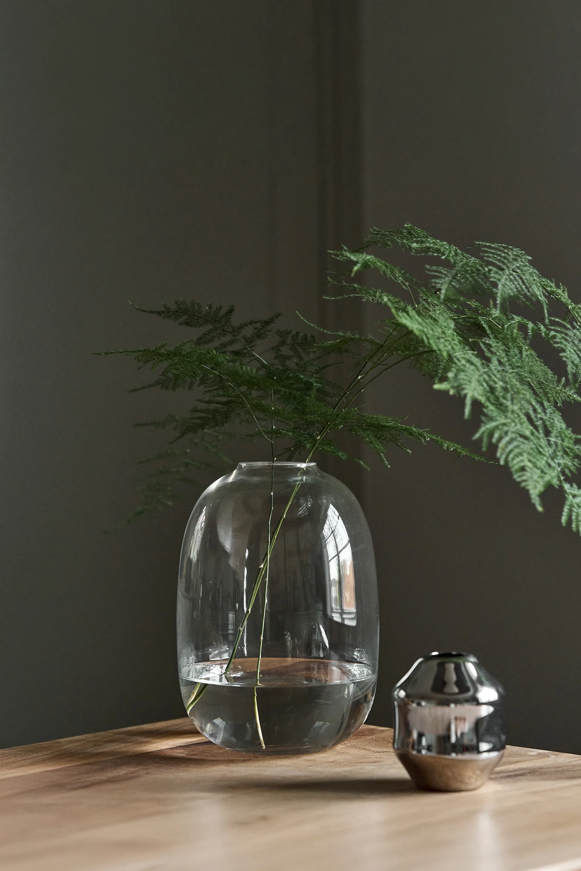 Dew 花瓶 Ø17x26 cm, 透明 Scandi Living