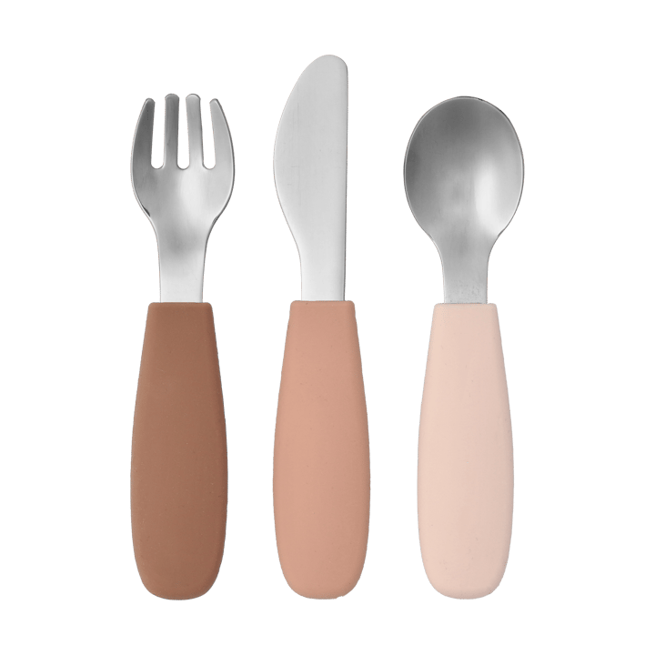 Dine 刀叉勺 套装 silicone 3件 - Blusher - Scandi Living