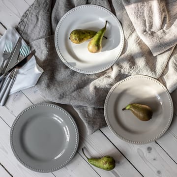 Dots 浮雕圆点 系列餐具 小号平盘_22cm_四件套装  - 灰色 - Scandi Living
