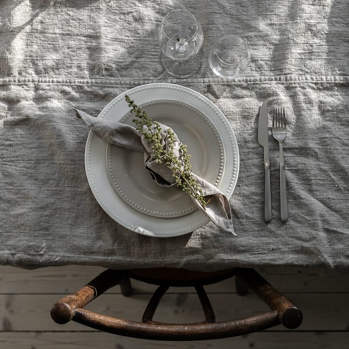 Dots 浮雕圆点 系列餐具 大号平盘_28cm_四件套装 , 白色 Scandi Living