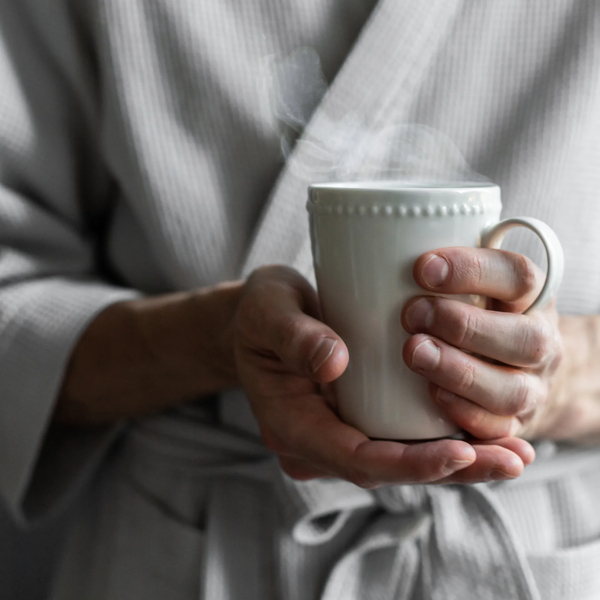 Dots 浮雕圆点 系列餐具 马克杯_350ml_四件套装 , 白色 Scandi Living