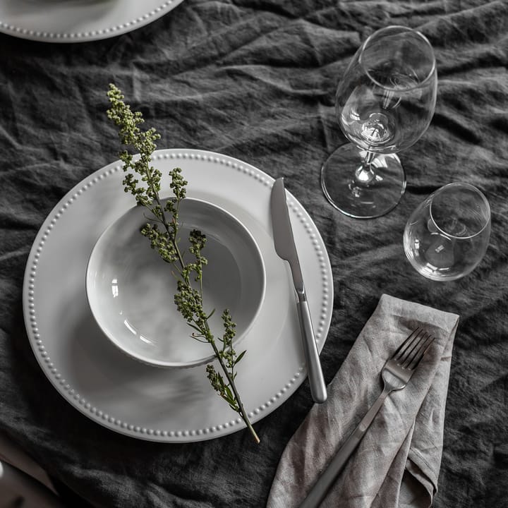 Dots 浮雕圆点 系列餐具 早餐碗_600ml_四件套装 , 白色 Scandi Living