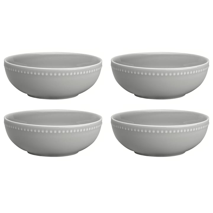 Dots 浮雕圆点 系列餐具 早餐碗_600ml_四件套装  - 灰色 - Scandi Living