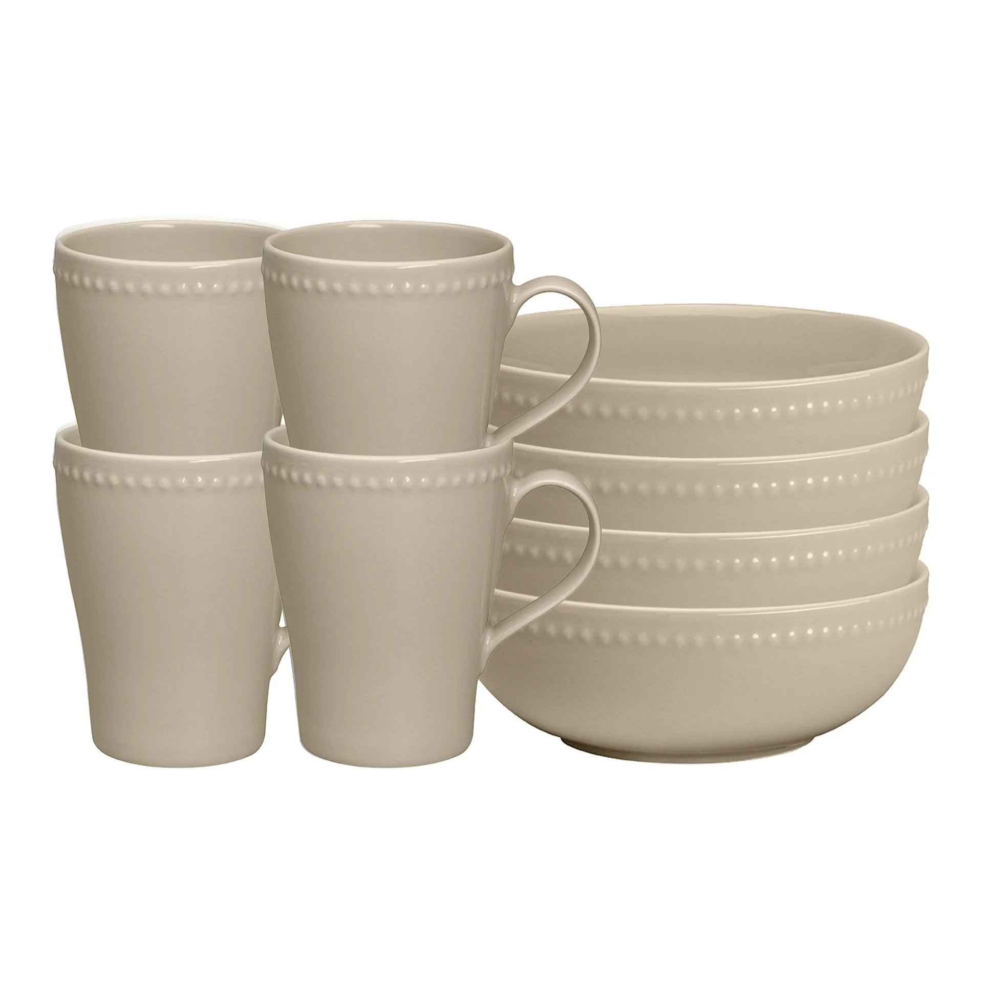 Dots 早餐套装, beige,  Scandi Living