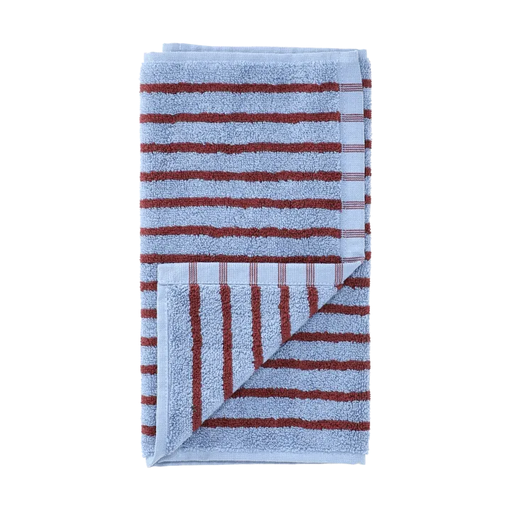 漫游系列 Drift 毛巾 30x50 cm - 蓝红 - Scandi Living