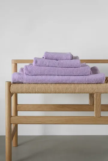 Drift 北欧有机棉客用毛巾30x50cm - 紫色 - Scandi Living