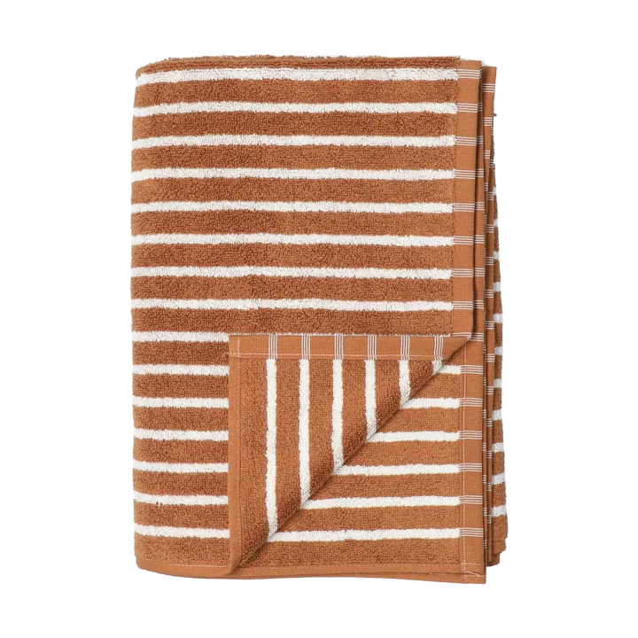 漫游系列 Drift 毛巾 50x70 cm - 棕白 - Scandi Living