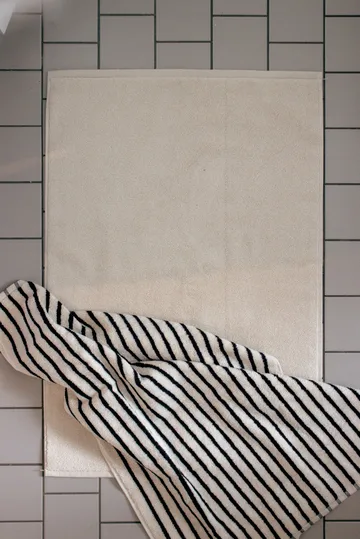 Drift 北欧有机棉浴室地垫50x70cm - 白色 - Scandi Living