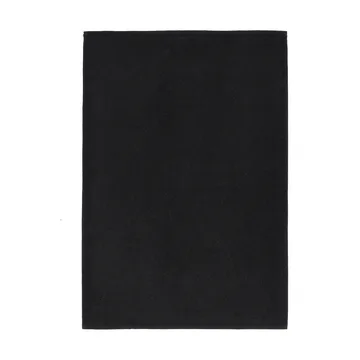 Drift 北欧有机棉浴室地垫50x70cm - 黑色 - Scandi Living