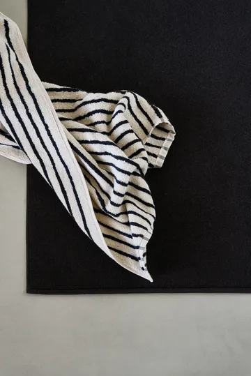 Drift 北欧有机棉浴室地垫50x70cm - 黑色 - Scandi Living