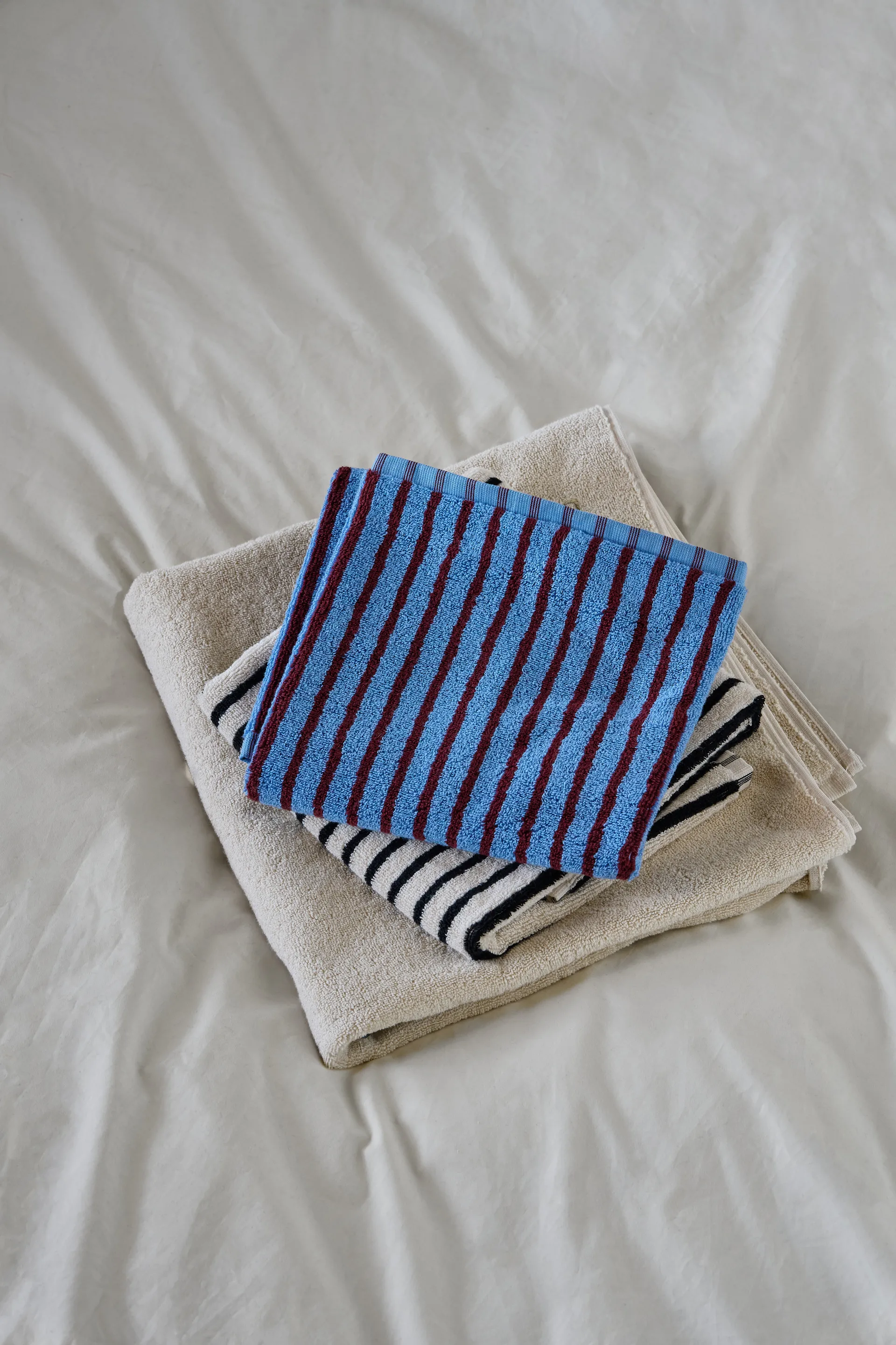 Drift 北欧有机棉毛圈浴巾70x140cm, 白色 Scandi Living