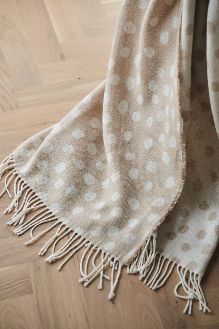 Droplets cotten 毯子  130x185 cm, 米色 Scandi Living