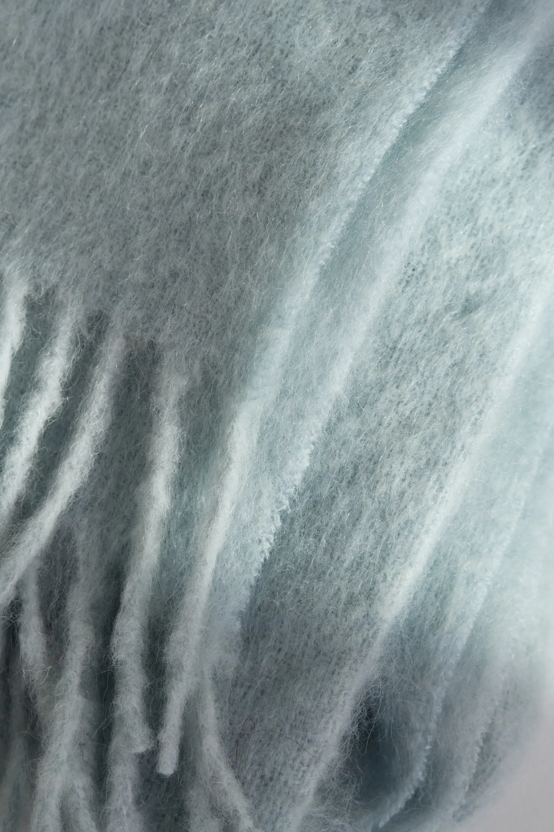 Dune mohair 沙丘系列毛毯 130x170 cm, Ice 蓝色 Scandi Living